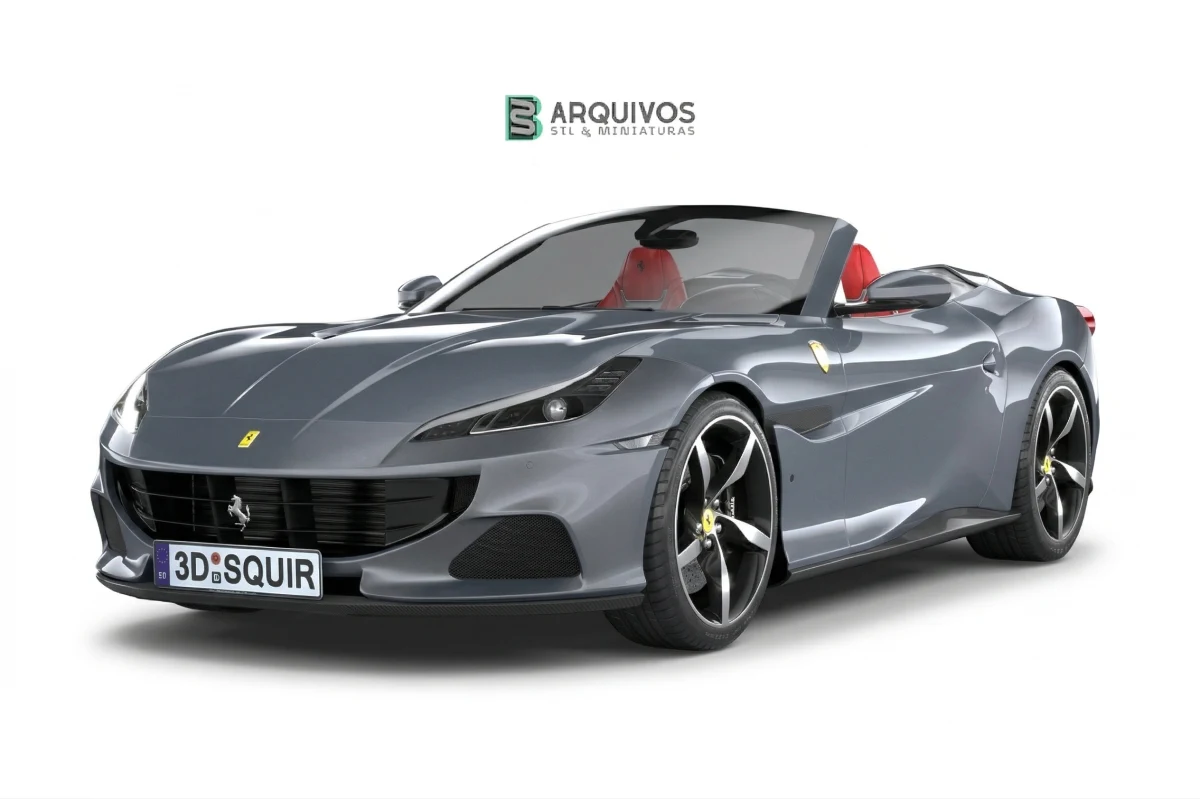 Modelo 3D STL - Ferrari Portofino M 2021
